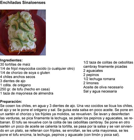 Enchiladas Sinaloenses